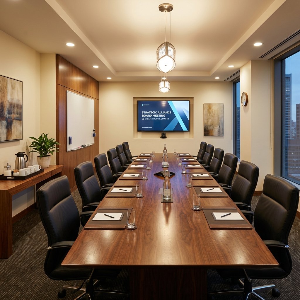 The Boardroom -- executive meeting room