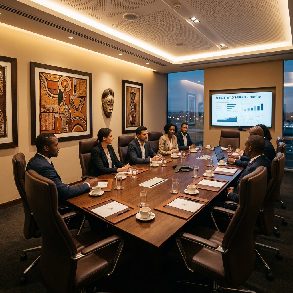 Executive boardroom