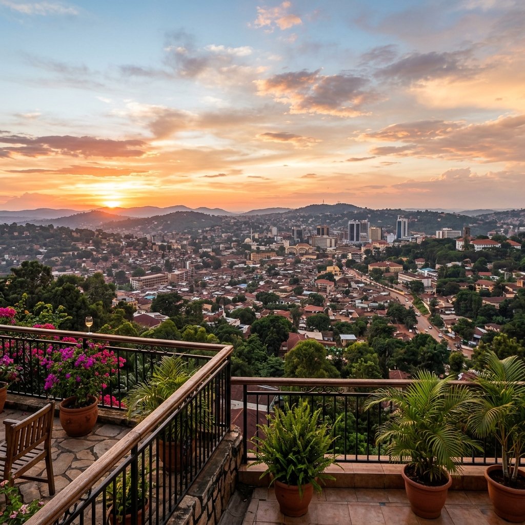View of Kampala