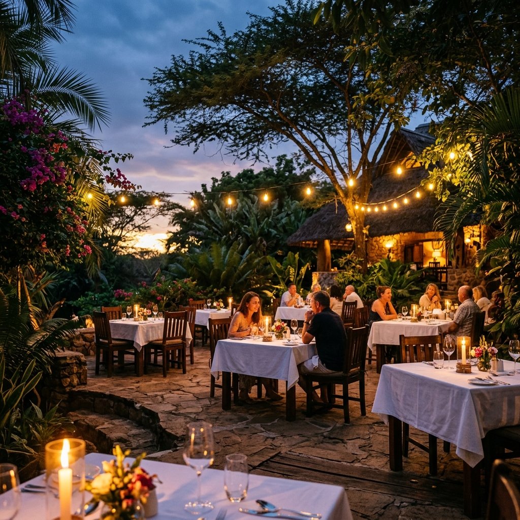 Dining terrace