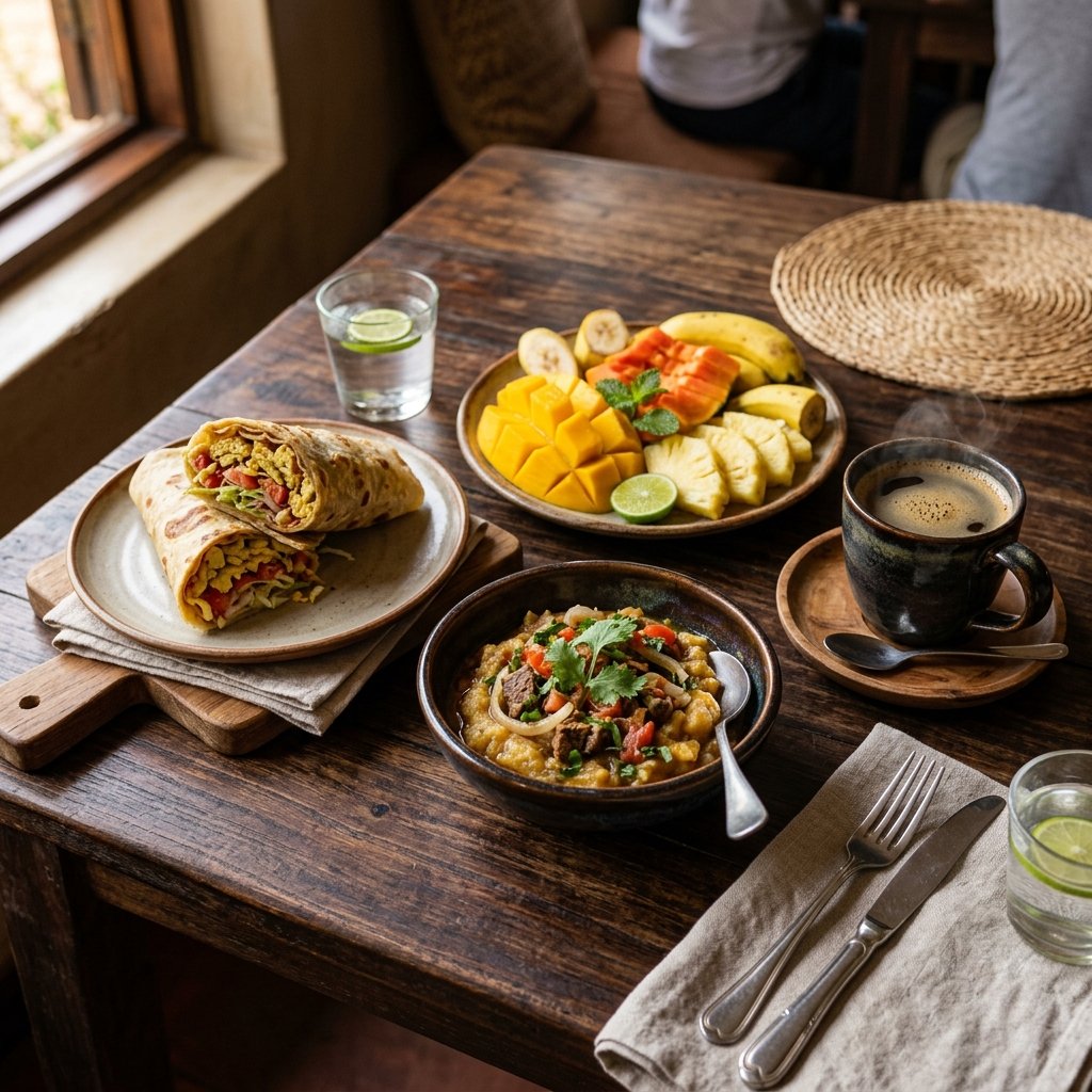 Breakfast plate